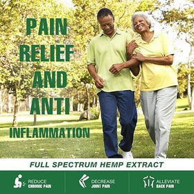 Huile de chanvre RiRywony Health sur fond naturel