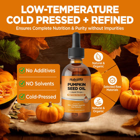 Huile de citrouille HOLLEGEND dans un cadre lifestyle