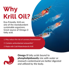 Huile de krill JulyDeer avec ingrédients principaux
