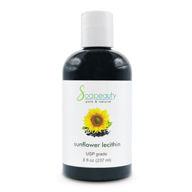 Huile de lécithine de tournesol Soapeauty 240 ml vue de face