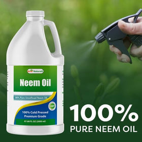 Huile de neem Best Naturals dans un cadre de jardinage