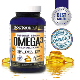 Huile de Poisson Omega 3 DPA 2900mg dans sa boîte