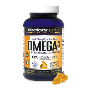Huile de Poisson Omega 3 DPA 2900mg Doctors Nutra vue avant
