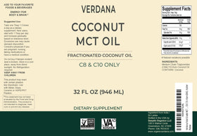 Huile MCT Verdana utilisée dans un smoothie