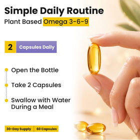 Huiles végétales incluses dans l'Huile Essentielle Végétale Omega 3-6-9