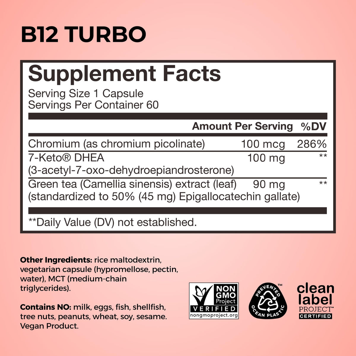 HUM B12 Turbo comprimés en main