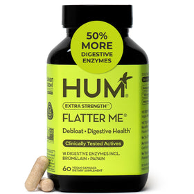 HUM Flatter Me Enzymes daily Extra Fortes 60 Capsules vue de face