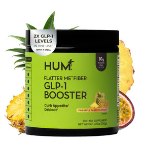 HUM Flatter Me Fiber Poudre Ananas Passion vue avant avec emballage