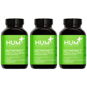 HUM Gut Instinct Probiotique Quotidien 3 Pack vue avant
