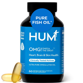 HUM OMG! Omega The Great huile de poisson 60 gélules vue de face
