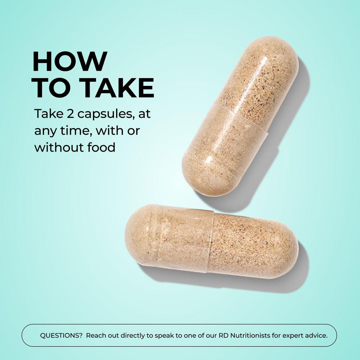 HUM Skin Squad Probiotic capsules à côté d'autres compléments