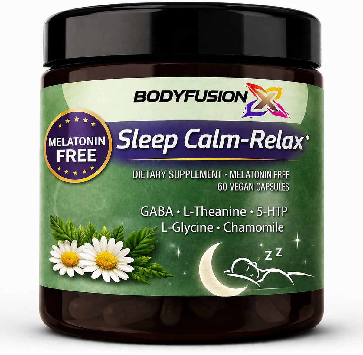 Human support Complément Alimentaire Sommeil 60 Capsules vue de face