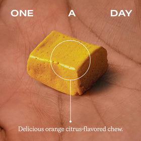 HumanN Chews Curcuma Complex 300mg Orange en près de la nature