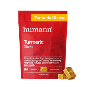 HumanN Chews Curcuma Complex 300mg Orange face avant