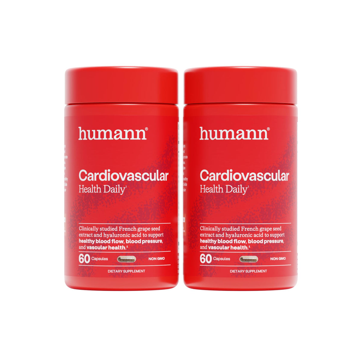 HumanN Compléments Alimentaires 4-en-1 Soutien Vasculaire 120 Capsules vue de face