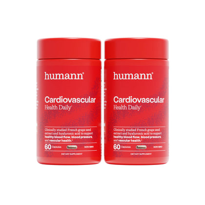 HumanN Compléments Alimentaires 4-en-1 Soutien Vasculaire 120 Capsules vue de face