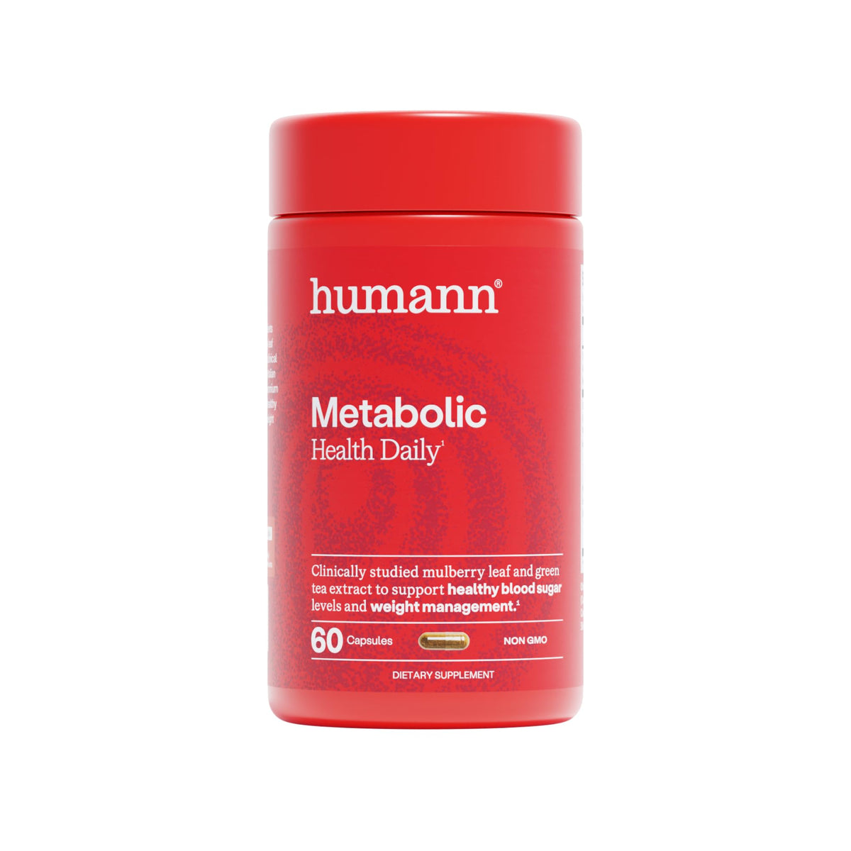 HumanN Compléments Alimentaires Métaboliques 60 Capsules vue avant
