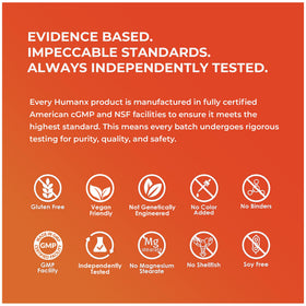 HUMANX Cistanche+ 550MG capsules en main