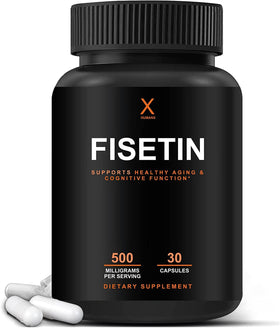 HUMANX Fisetin 500mg capsules front view