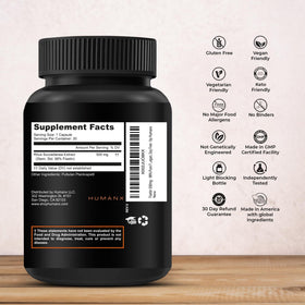HUMANX Fisetin 500mg packaging side view