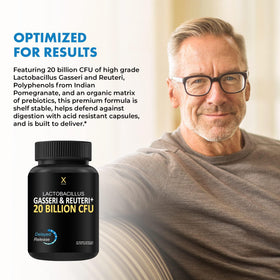 HUMANX Lactobacillus Gasseri & Reuteri boîte avec capsules