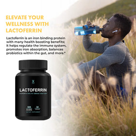 HUMANX Lactoferrine 500mg nutritional information