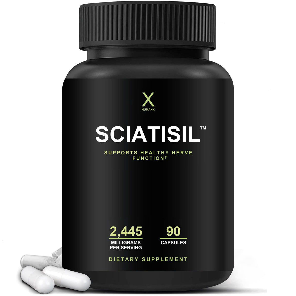 HUMANX Sciatisil complément nerveux boîte avant