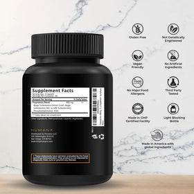 HUMANX Turkesterone+ 800mg capsules vue de côté