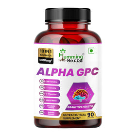 Humming Herbs Alpha GPC 300mg boîte avec 90 gélules