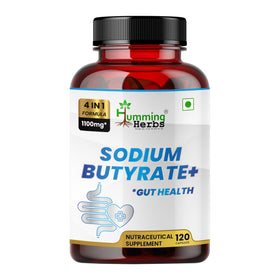 Humming Herbs Sodium Butyrate+ capsules végétariennes en flacon