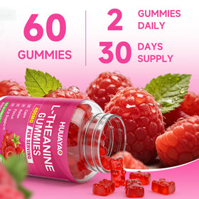 HUUAYAO Gummies L-Théanine 400mg en situation de consommation