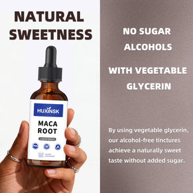 HUXINSK Maca Liquide 60ml étiquette arrière