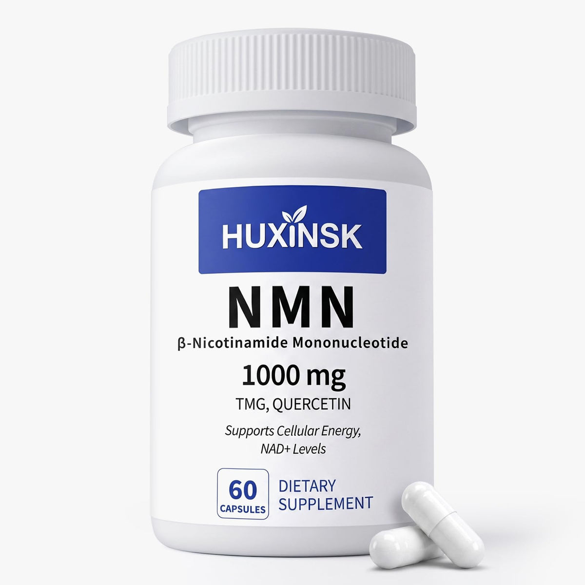 HUXINSK NMN 1000mg complément alimentaire 60 capsules vue avant