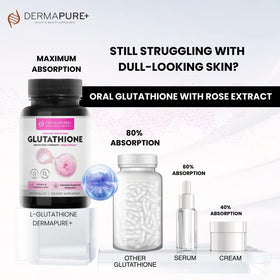 HVSun DermaPure+ 600 mg contenant ouvert avec capsules