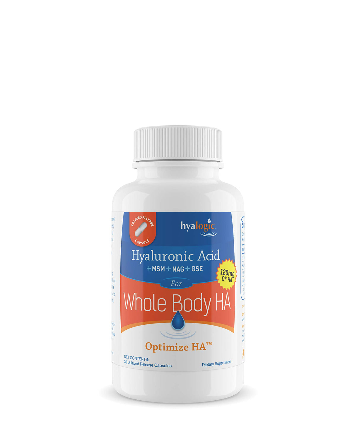 Hyalogic Acide Hyaluronique 120 mg capsules de face