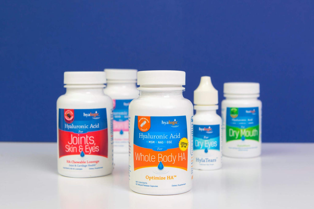Hyalogic Acide Hyaluronique avec accessoires de santé