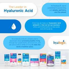 Hyalogic Gummies Acide Hyaluronique gélules en portion sur une cuillère