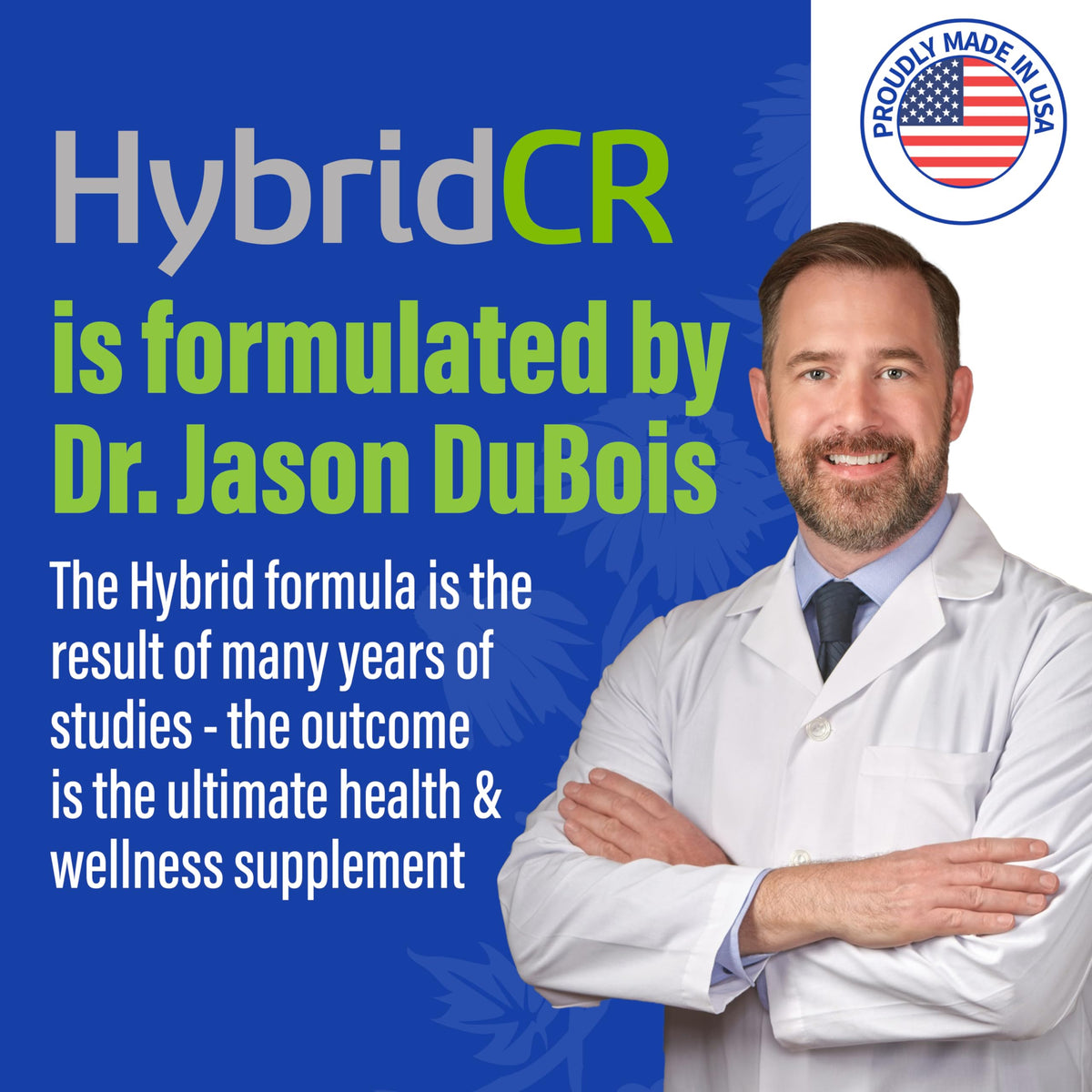 Hybrid Complément Alimentaire Support daily wellness - gélules dans une main