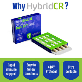 Hybrid Complément Alimentaire Support daily wellness - gélules ouvertes