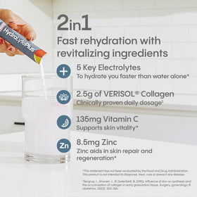 Hydralyte Boisson Électrolytes sur une table avec fruits