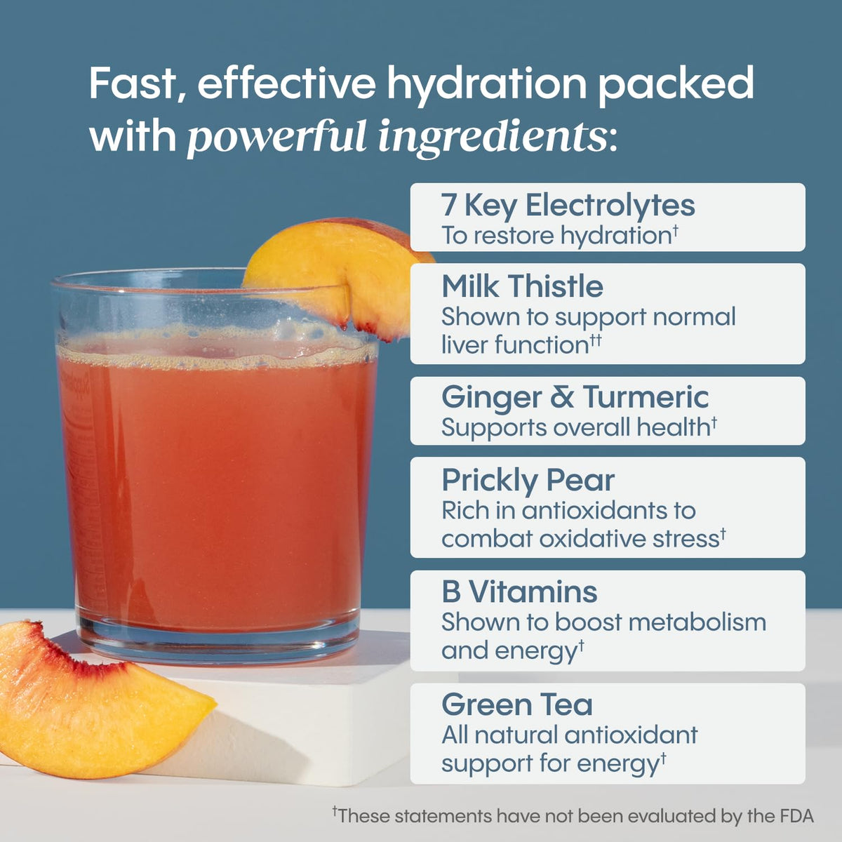 Hydralyte boisson en stick avec fruits et ingrédients naturels