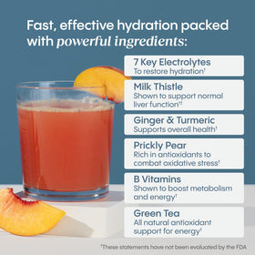 Hydralyte boisson en stick avec fruits et ingrédients naturels