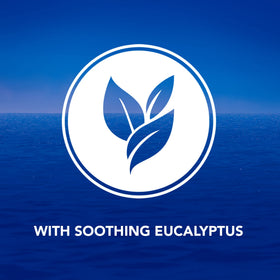 HydraSense Eucalyptus 100ml spray nasal avec arrière-plan naturel