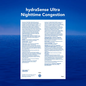 HydraSense Eucalyptus 100ml spray nasal dans un environnement de salle de bain