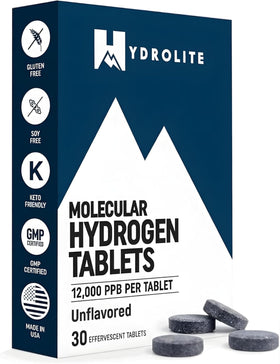 Hydrolite tablettes hydrogène moléculaire boîte avant