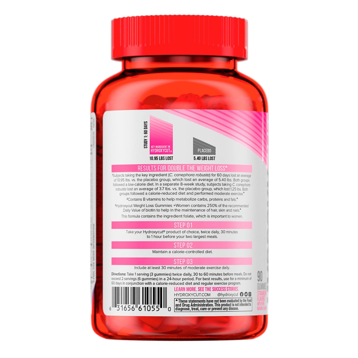 Hydroxycut Gummies +Women ambiance lifestyle avec bonbons