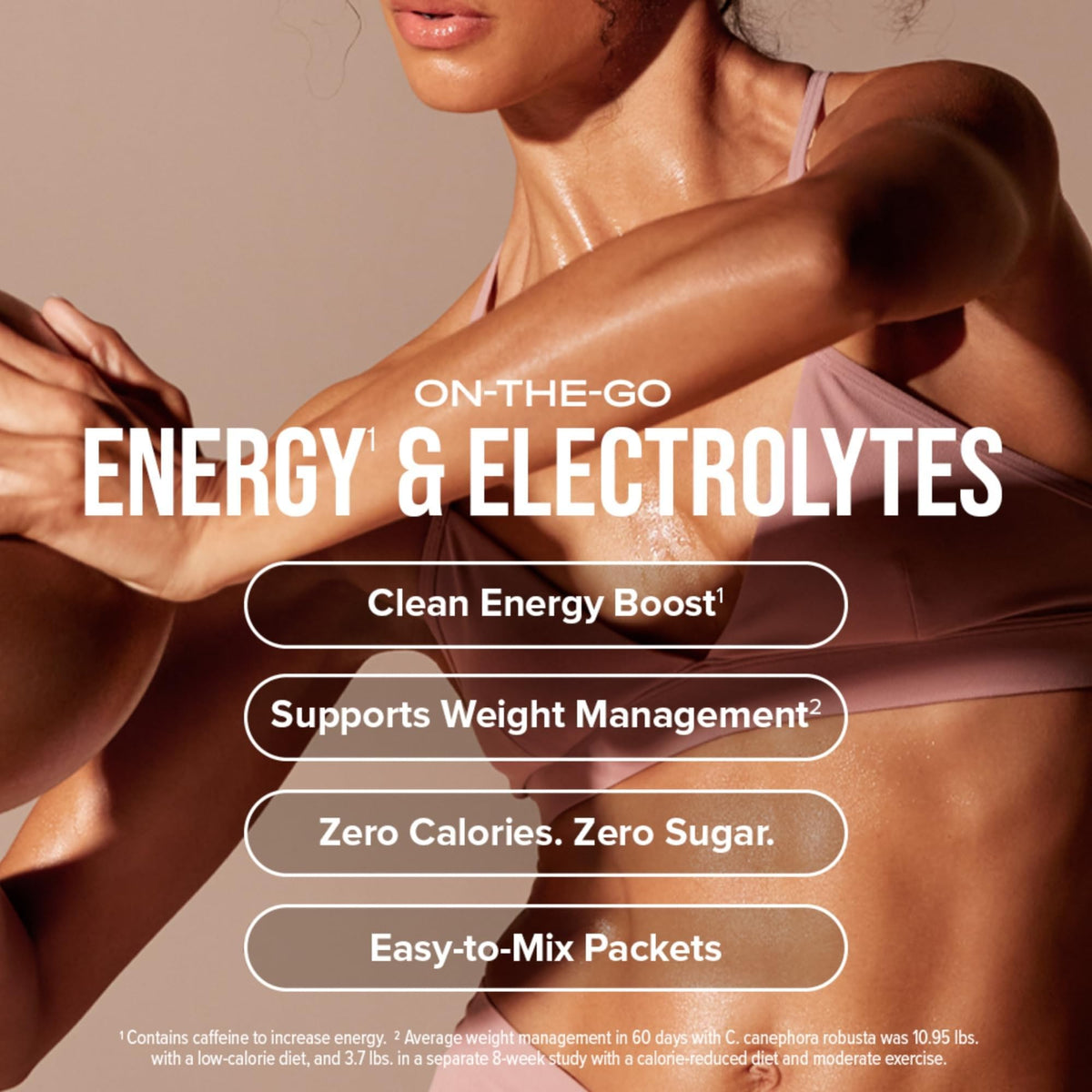 Hydroxycut Mélange à Boire Baies Sauvages préparation dans un verre