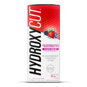 Hydroxycut Mélange à Boire Baies Sauvages sachets dans un sac de sport