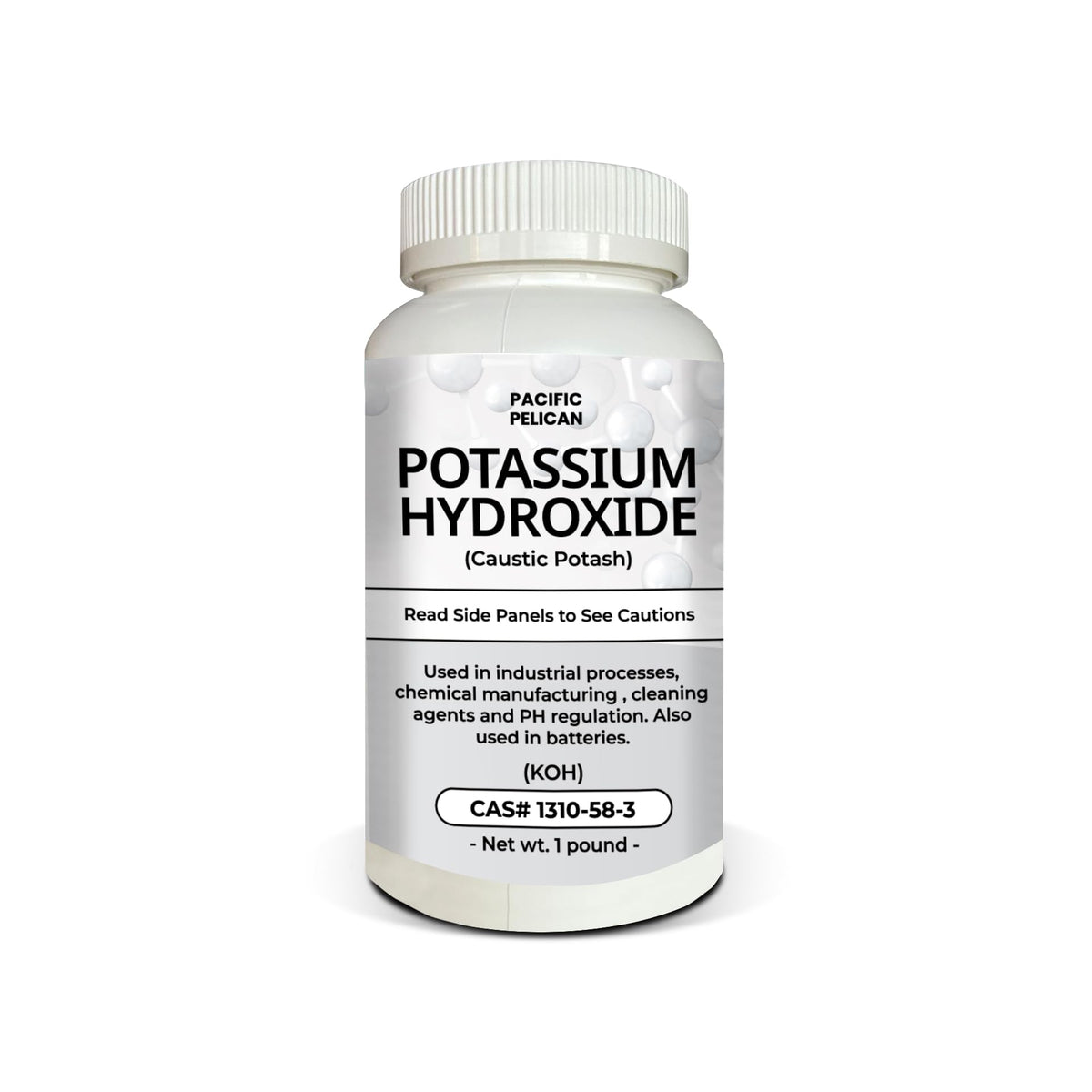 Hydroxyde de potassium Pacific Pelican 590g - vue avant