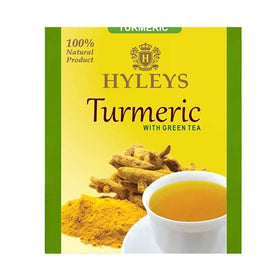 HYLEYS Thé Vert au Curcuma sachet individuel, ouvert